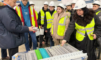 В рамках проекта «Строительные материалы Самарской области» состоялась экскурсия на АО «Самарский завод электромонтажных изделий»