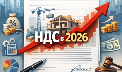 Правительство РФ приняло Постановление об изменении существенных условий контрактов в связи с увеличением с 1 января 2026 года ставки НДС.